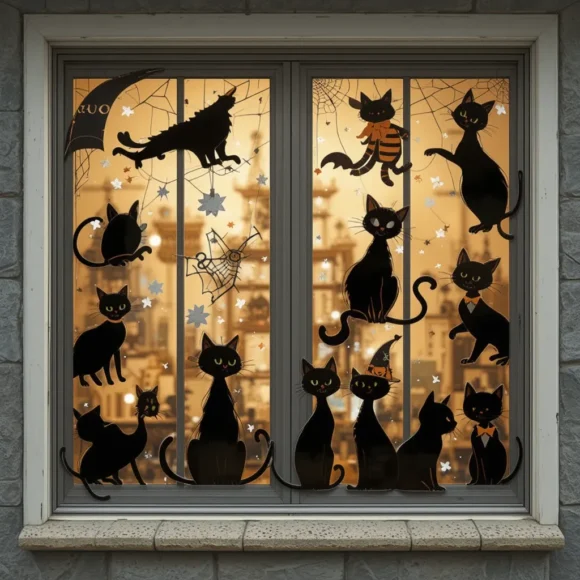 Black Cat Cutout Parade