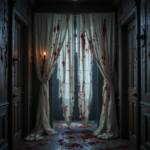 Bloody Hanging Drapes