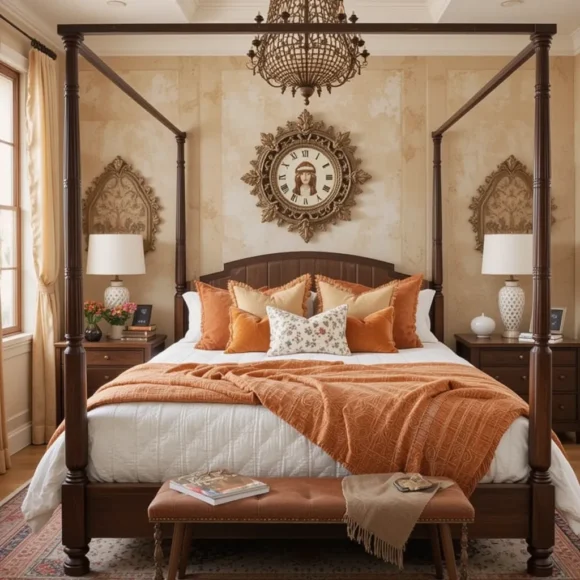 Burnt Orange Throw Pillows