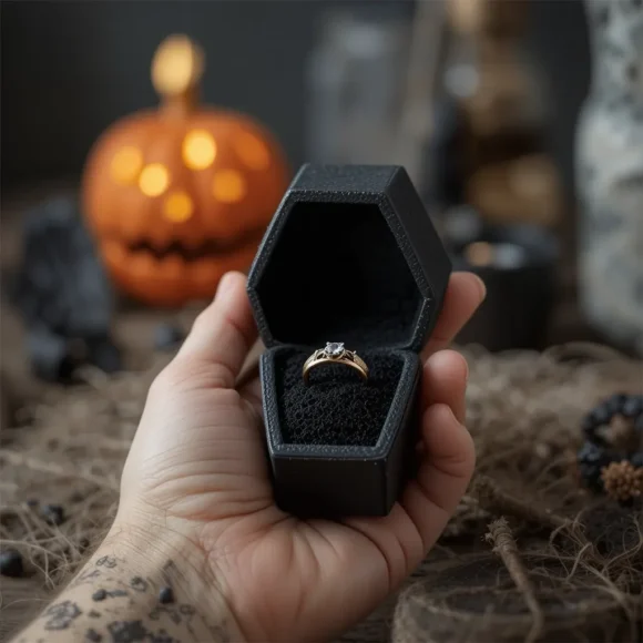 Coffin Ring Box