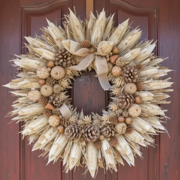 Corn Husk and Acorn Mix