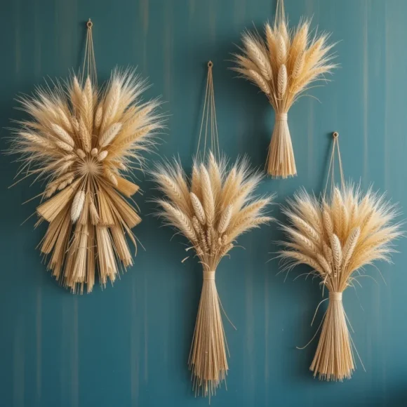 Corn Husk or Wheat Wall Hangings