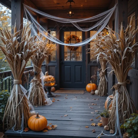 Cornstalk & Spider Web Combo