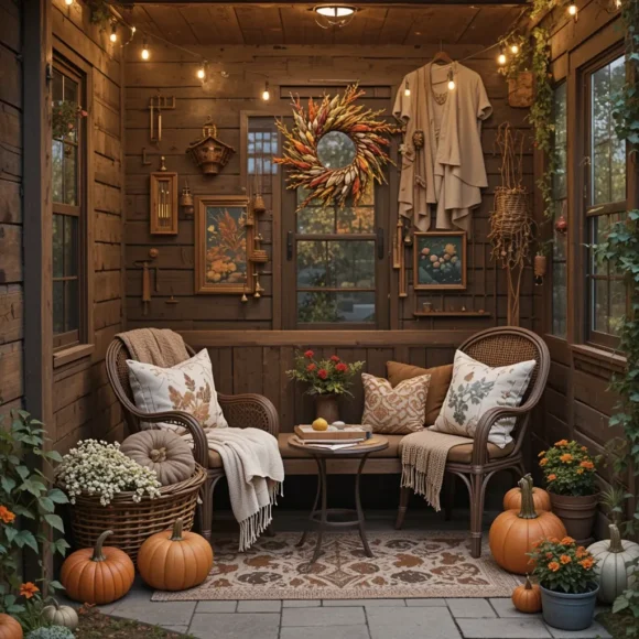 Cozy Outdoor Blanket Basket