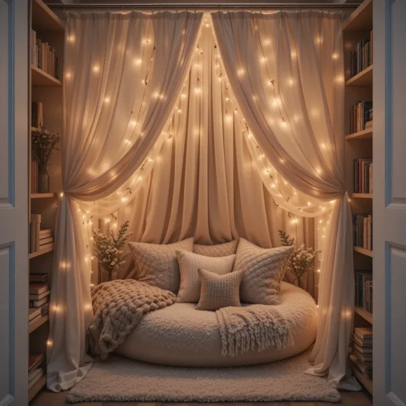 Cozy Reading Tent Feel