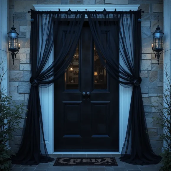 Creepy Curtain Entrance