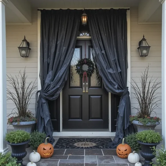 Creepy Curtain Entrance