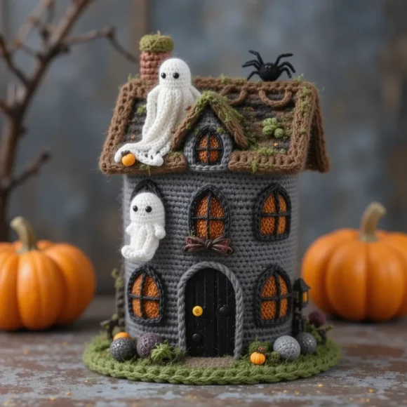 Crochet Haunted House