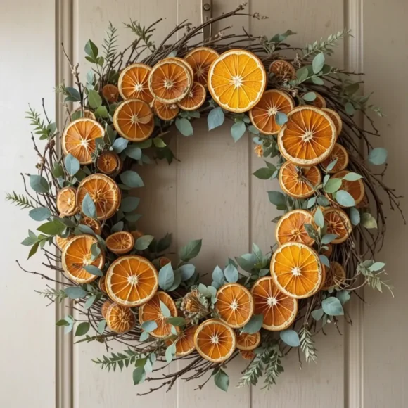 Dried Orange Slice Wreath