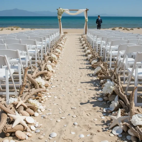 Driftwood and Shells