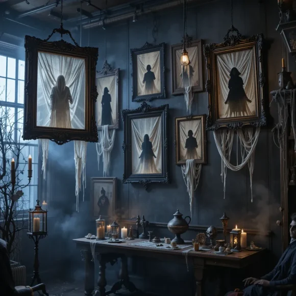 Eerie Hanging Picture Frames