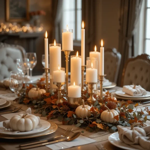 Elegant Candle Cluster