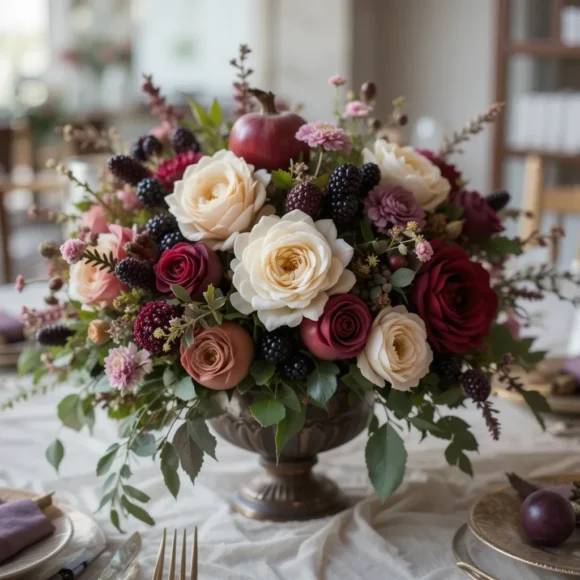 Fruit and Floral Centerpieces