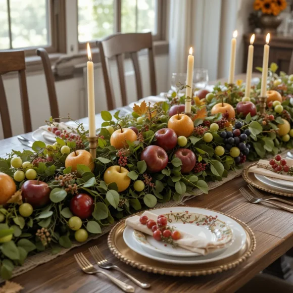 Fruit and Greenery Garland