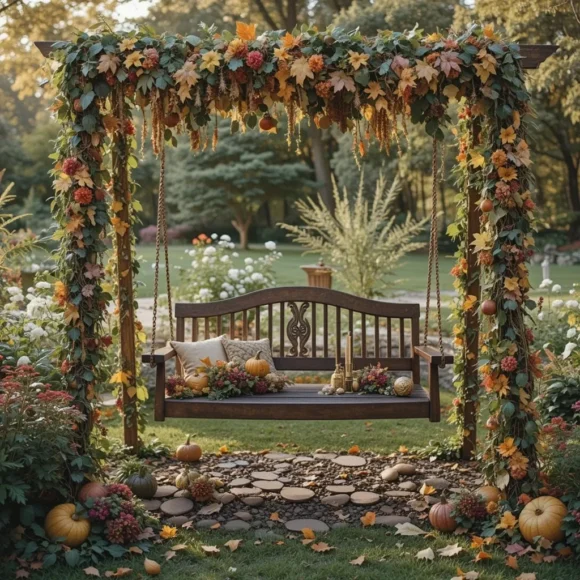 Garden Swing for Photo Ops
