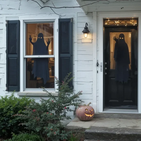 Ghostly Window Silhouettes
