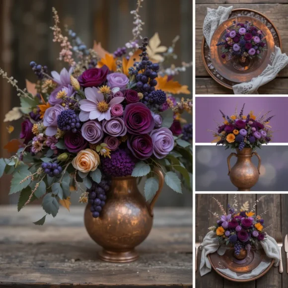 Grape and Rusted Copper