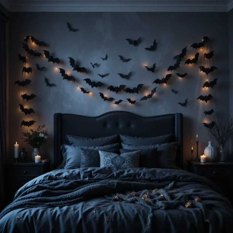 Hanging Bat Garland