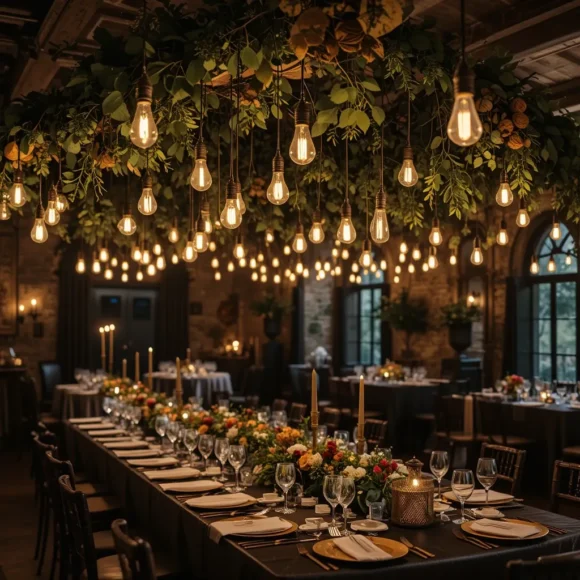 Hanging Edison Bulbs