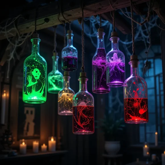 Hanging Potion Bottles