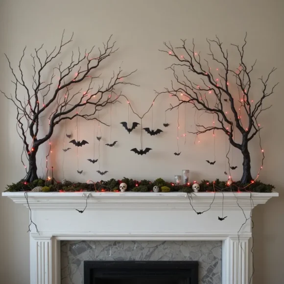 Haunted Forest Mantel