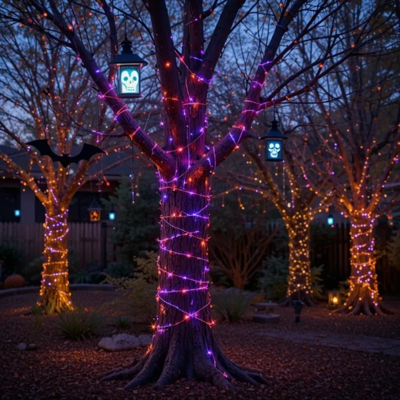 Haunted Tree Decorations