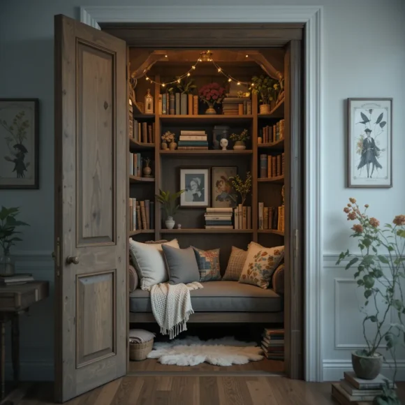 Hidden Bookcase Door