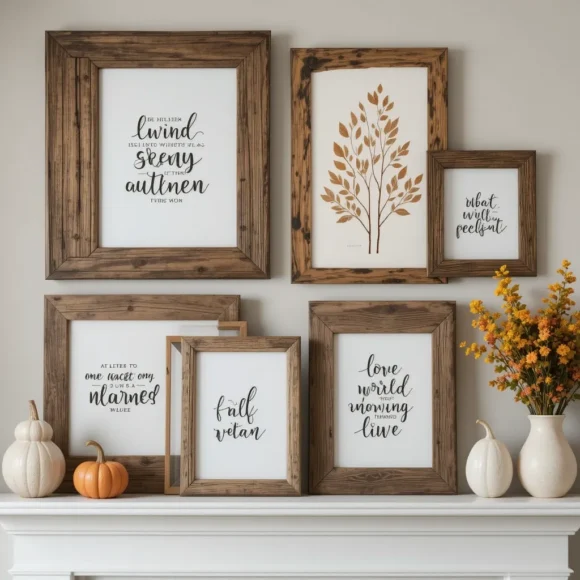 Layered Rustic Wood Frames