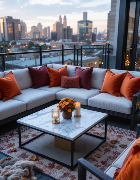 Fall Balcony Decorating Ideas