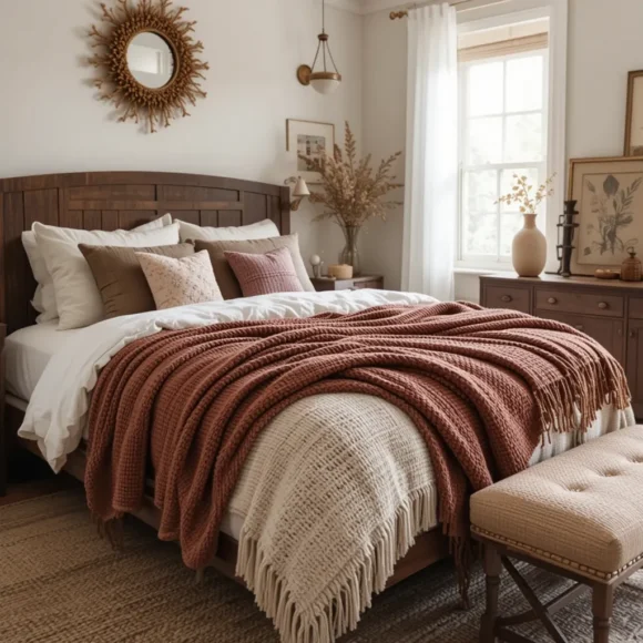 Layered Woven Blankets