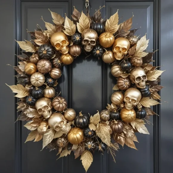 Metallic Glam Wreath