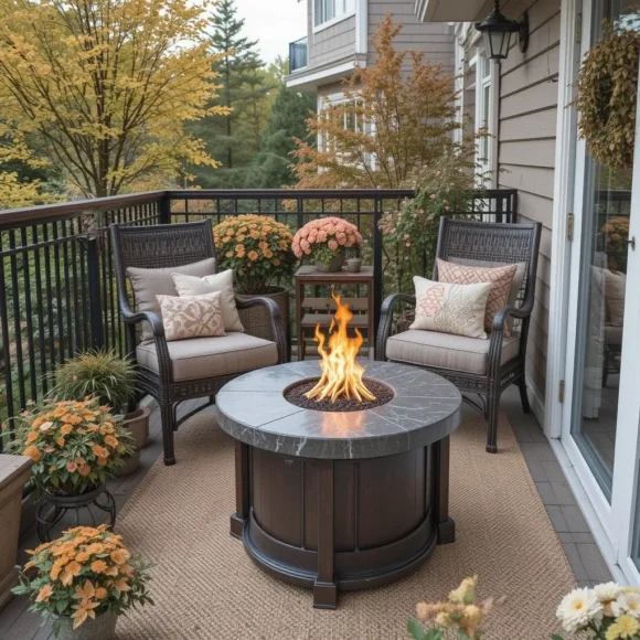 Mini Fire Pit Table