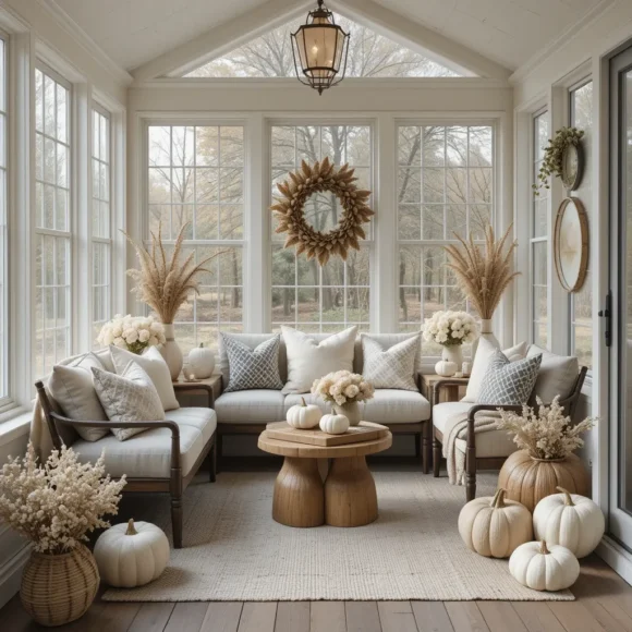 Neutral Fall Decor for Minimalist Style