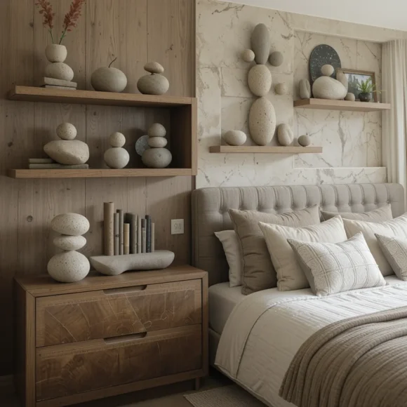 Pebble-Inspired Decor