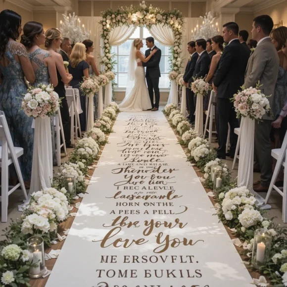 Personalized Aisle Runner