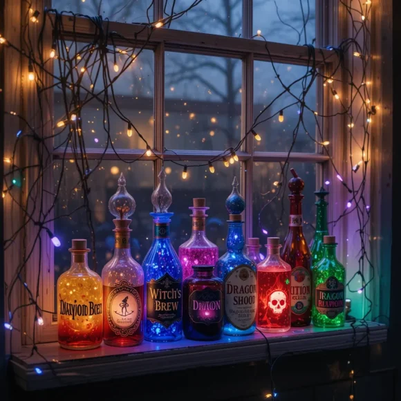 Potion Bottle Display