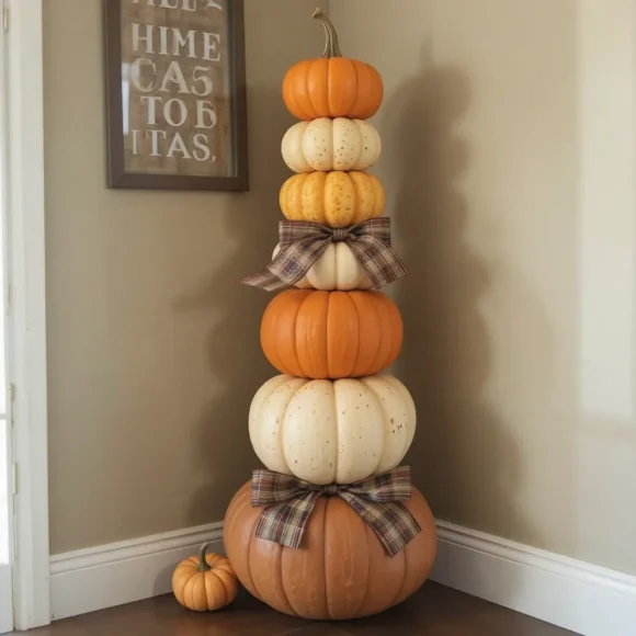 Pumpkin Tower Stack