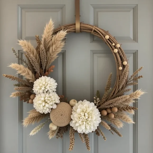 Rattan Circle Wreath