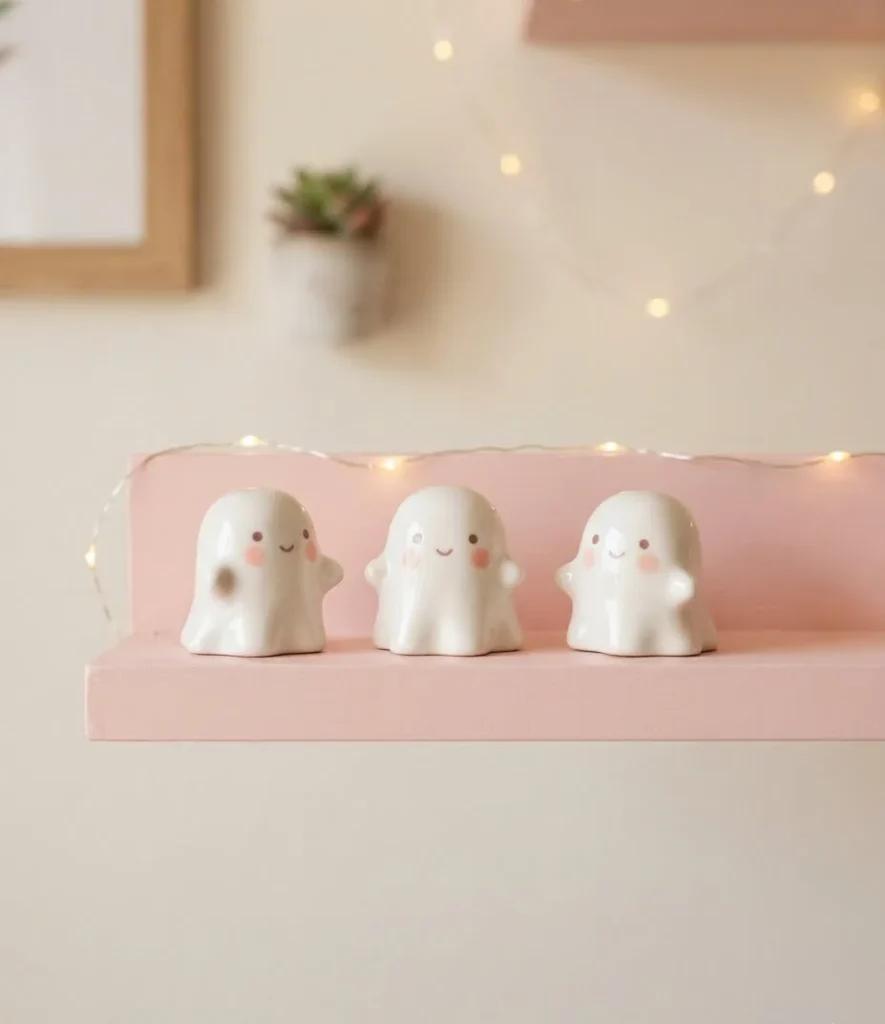 Rosy Cheek Ceramic Ghosts
