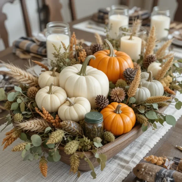 Rustic Pumpkin Arrangement