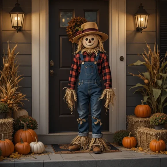 Rustic Scarecrow Greeter