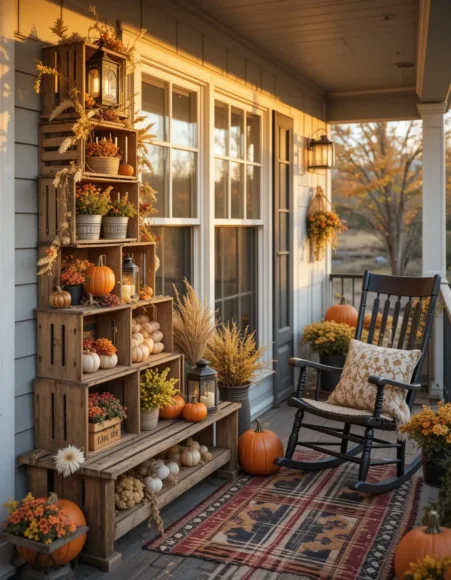 Fall Balcony Decorating Ideas
