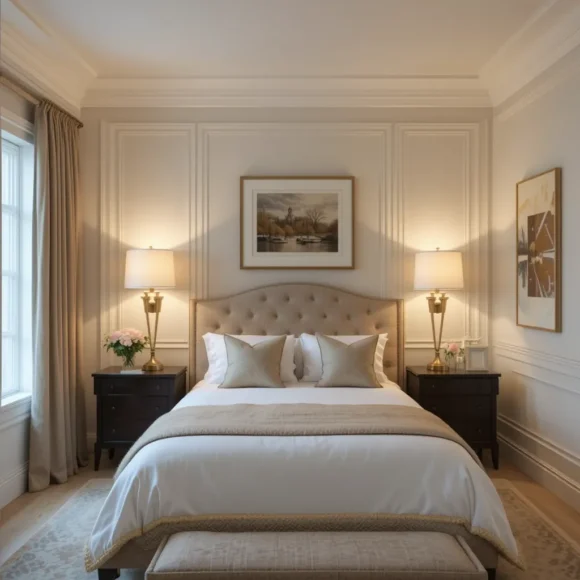 Sconces Above Nightstands