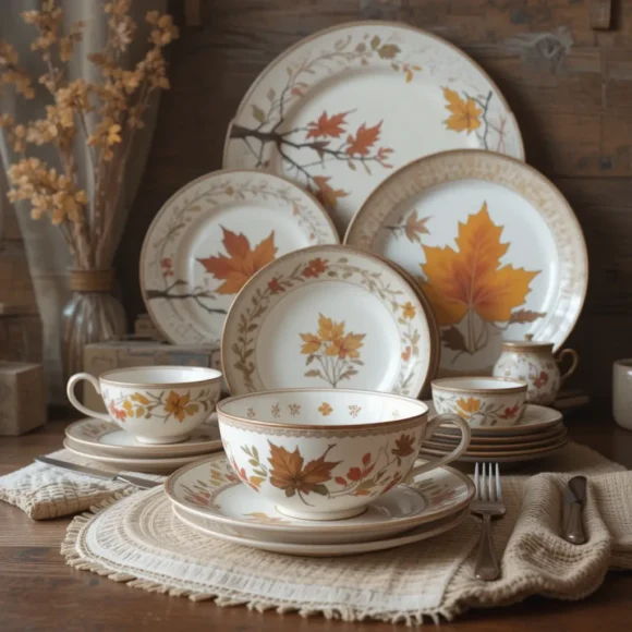 Seasonal Tableware Display