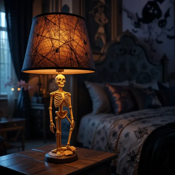 Skeleton Bedside Lamp