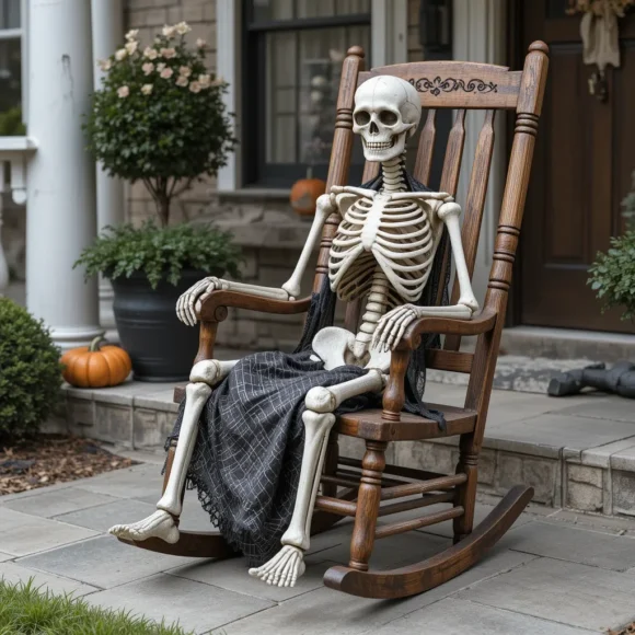 Skeleton in a Rocking Chair
