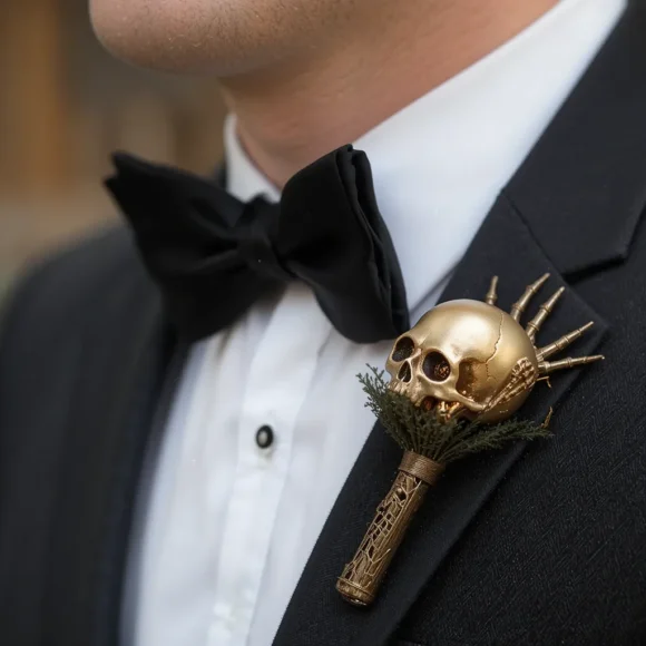Skull and Bone Decor Accents