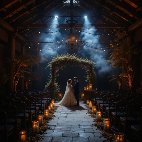 Smoky Ceremony Lighting