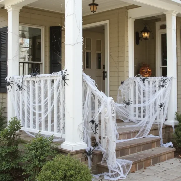 Spider Web Porch Railings