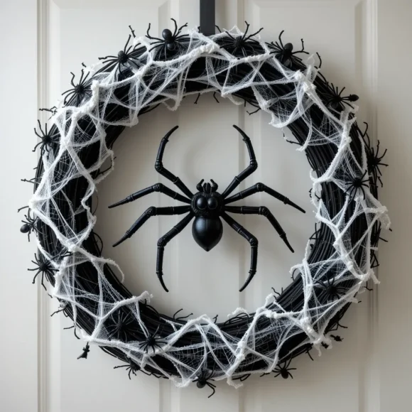 Spider Web Wreath